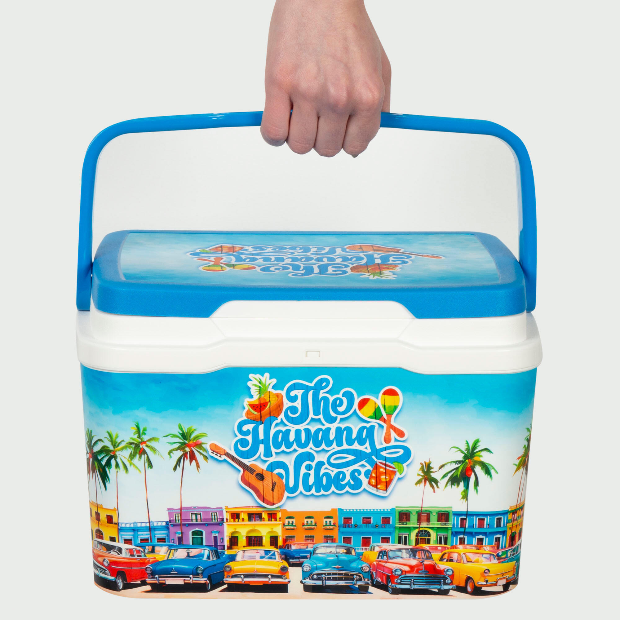 Koelbox Aktive The Havana Vibes Blauw 5/7