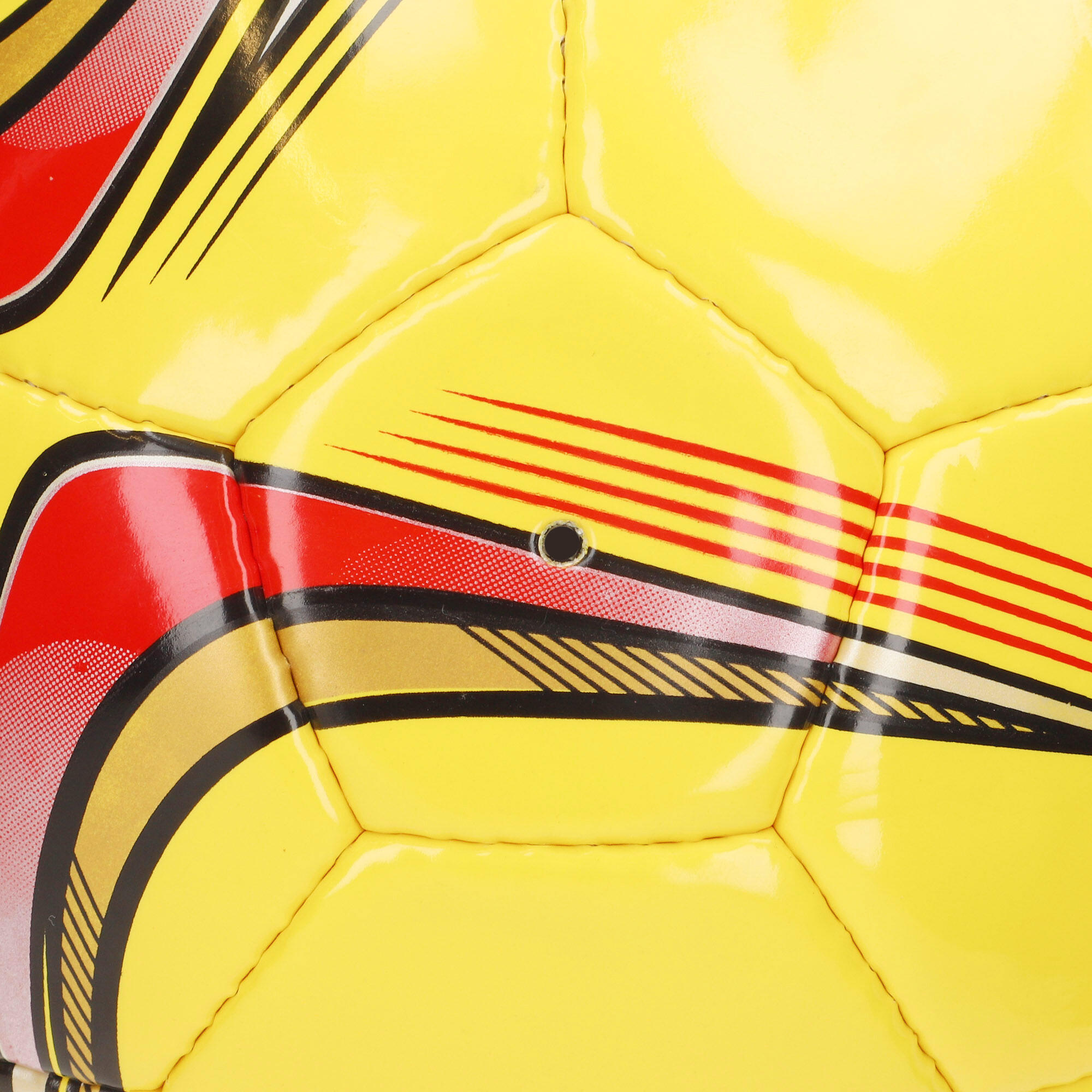 Aktive Balón fútbol cuero sintético tamaño 5 con costuras reforzadas 3/7