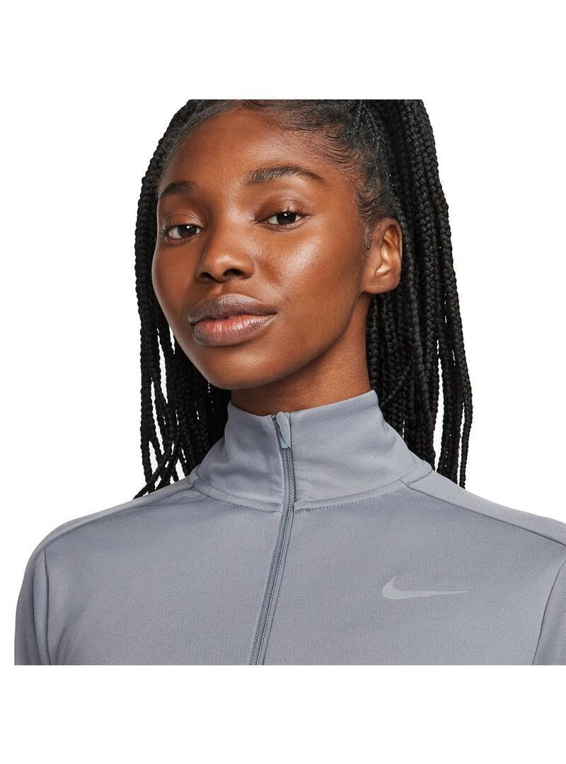 Maglia e felpa da donna Nike Pacer Grigio 3/4