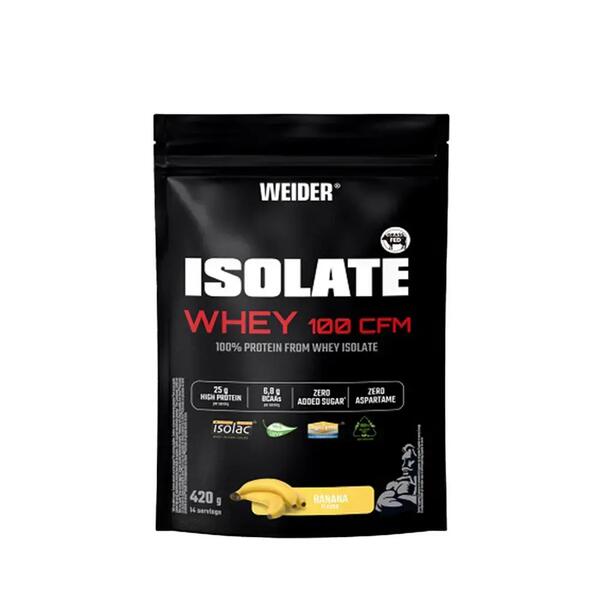 WEIDER Weider Isolate Whey 100 CFM (420g) Banana - Proteínas
