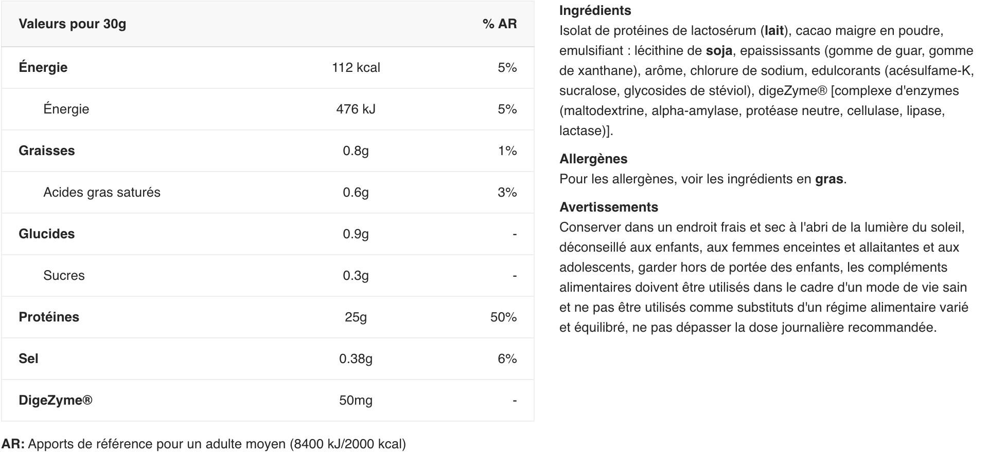 Isolate Whey 100 Cfm Choco 420 gr 2/3