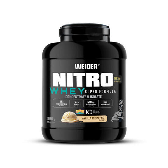 Whey isolate - Nitro Whey Super Formula - Crème Glacée à la Vanille