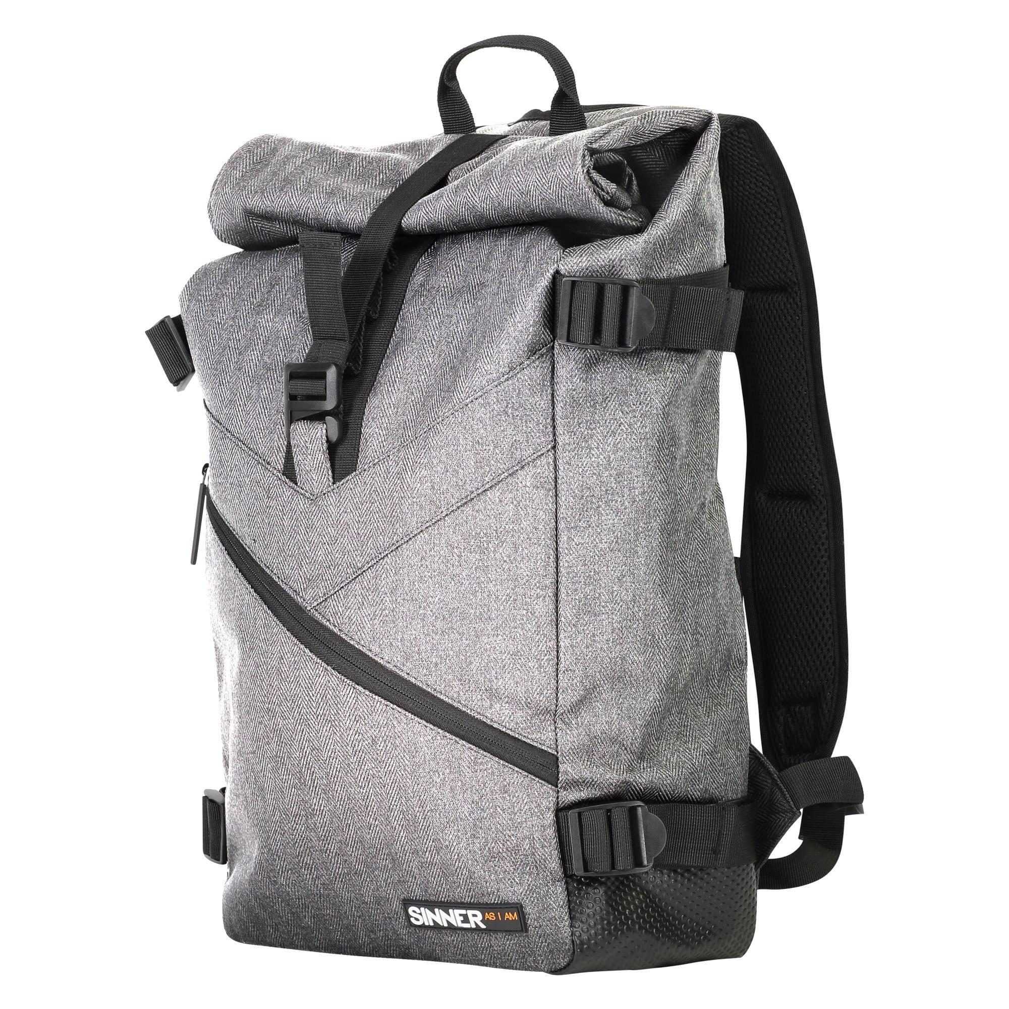 Rucsac SINNER Alyeska Roll Top 25L, Gri