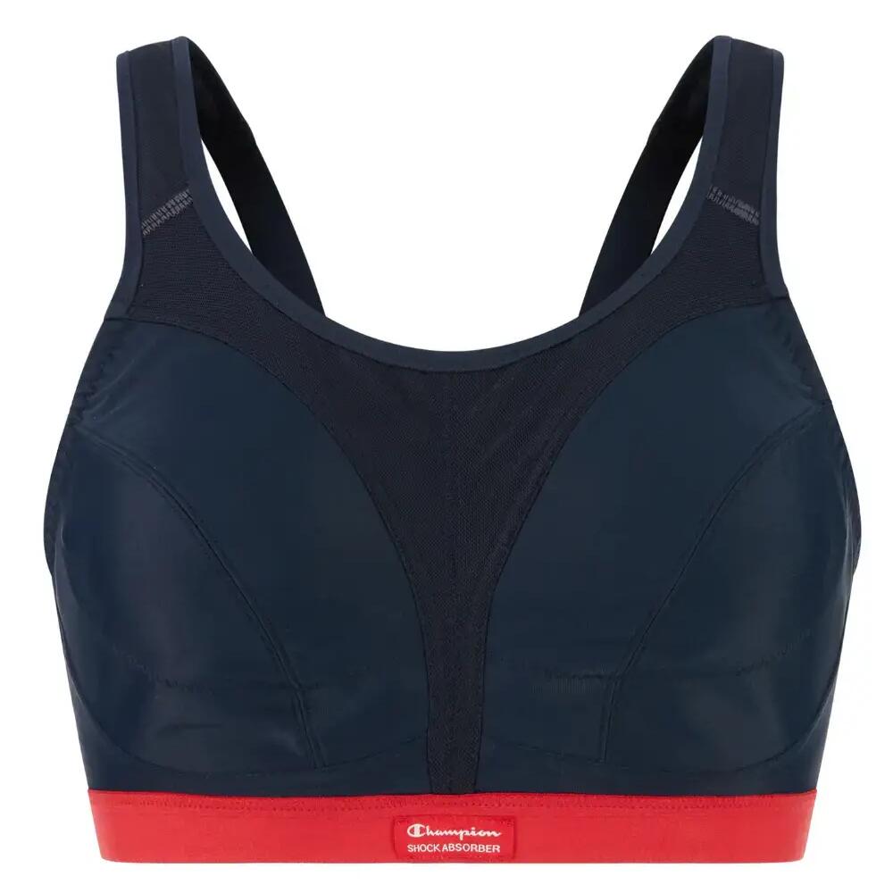 Shock Absorber D+ Max Support Sports Bra - Navy/Red