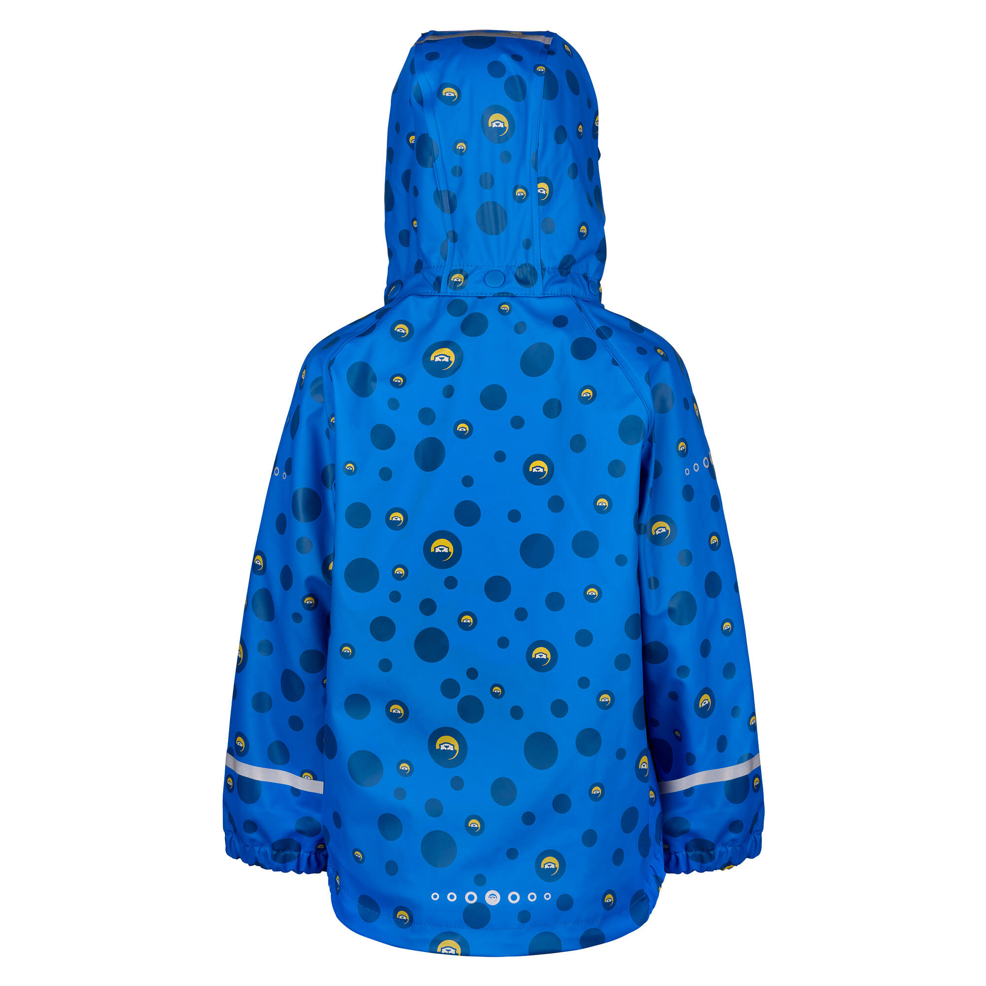 Spotty Otter Forest Leader Fleece Lined Printed Jacket Blue Dot Print 2/7
