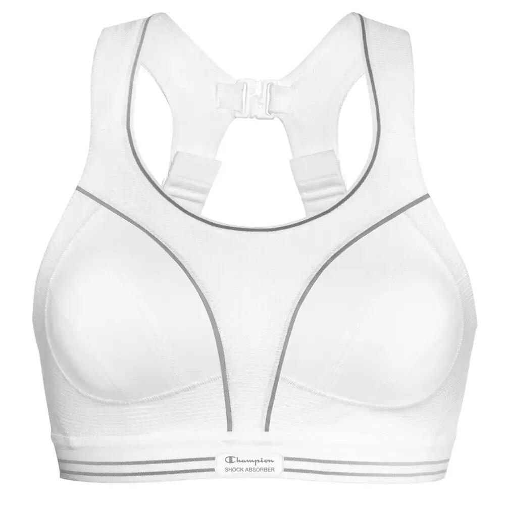 Shock Absorber  Ultimate Run Bra - White/Silver