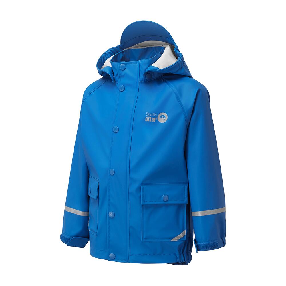 SPOTTY OTTER Spotty Otter Forest Ranger PU Jacket Blue