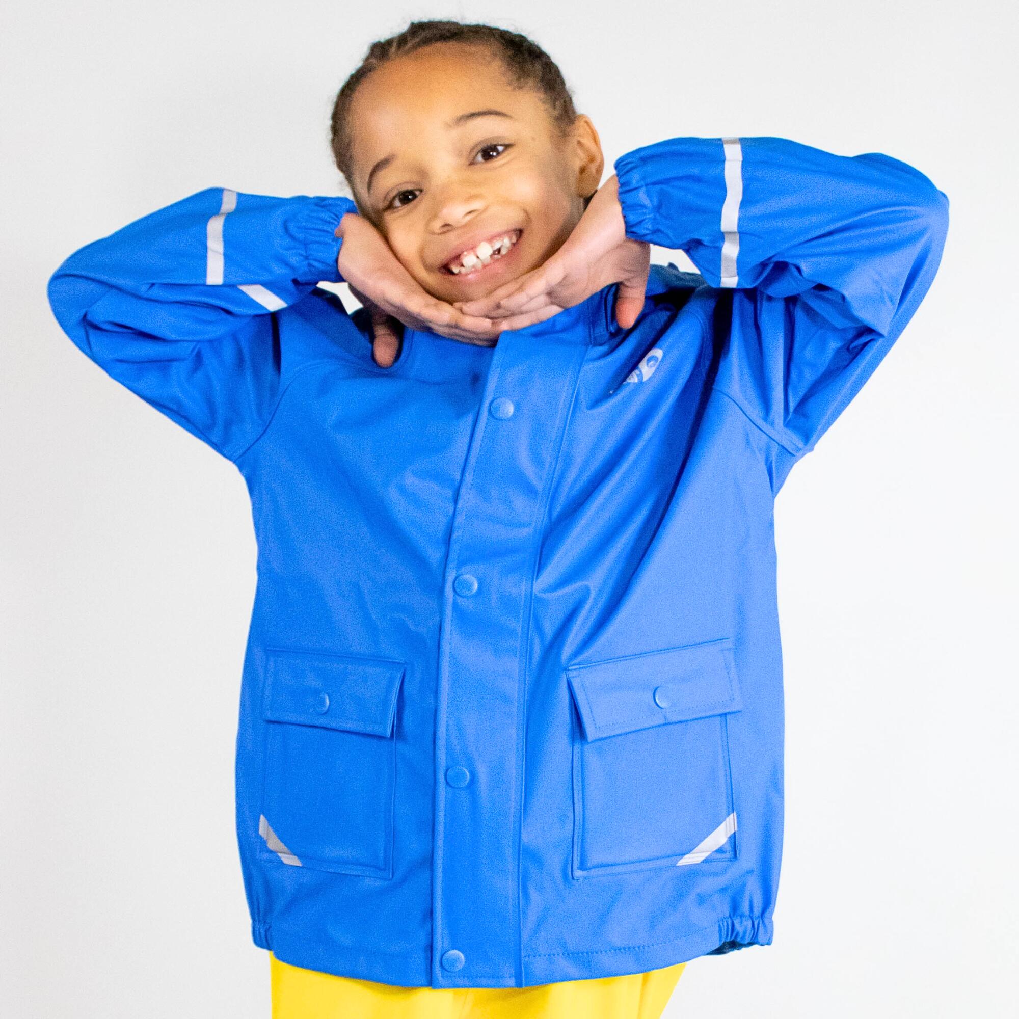 Spotty Otter Forest Ranger PU Jacket Blue 4/4