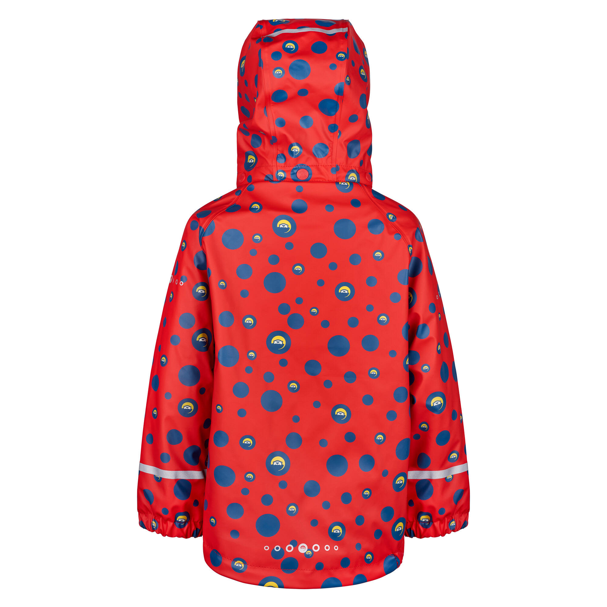 Spotty Otter Forest Leader Fleece Lined Printed Jacket Red Dot Print 2/7