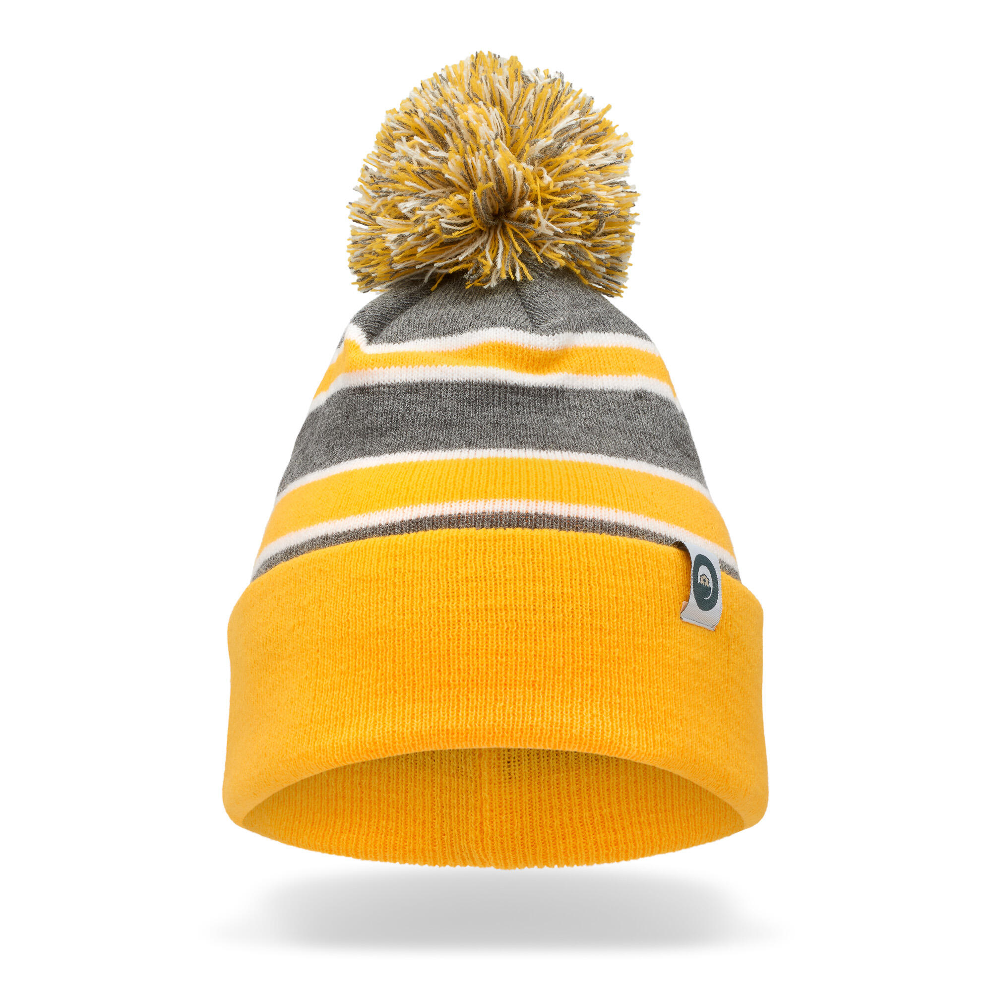 SPOTTY OTTER Bobble Hat - Yellow