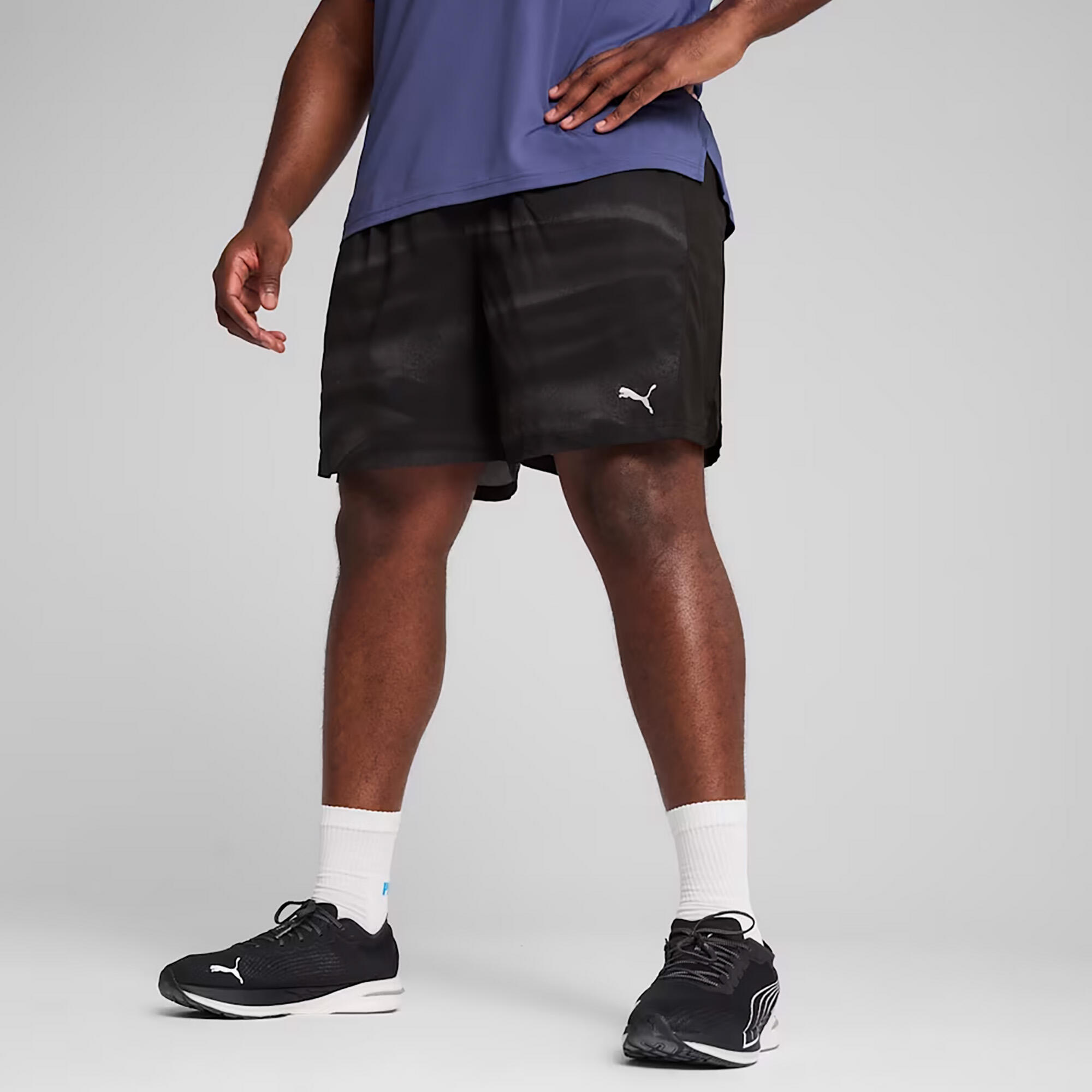 Spodenki do biegania męskie PUMA Run Velocity AOP 7" 4/5