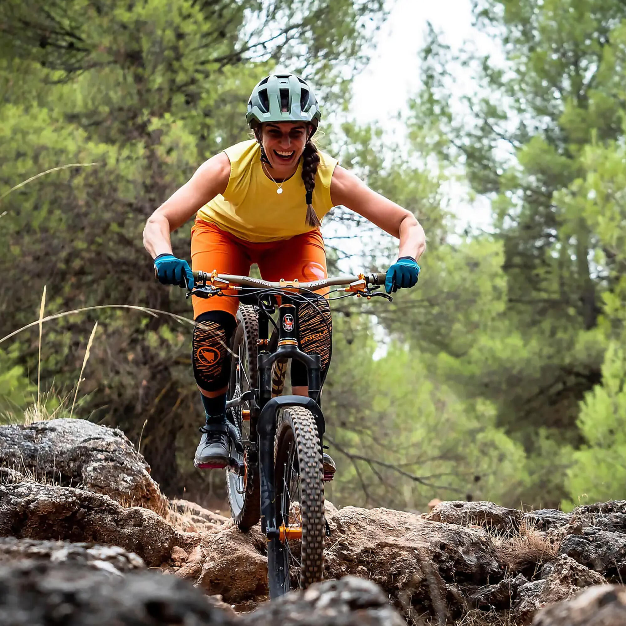 Pantaloncini da ciclismo Endura Singletrack Lite Short Sht da donna 3/5