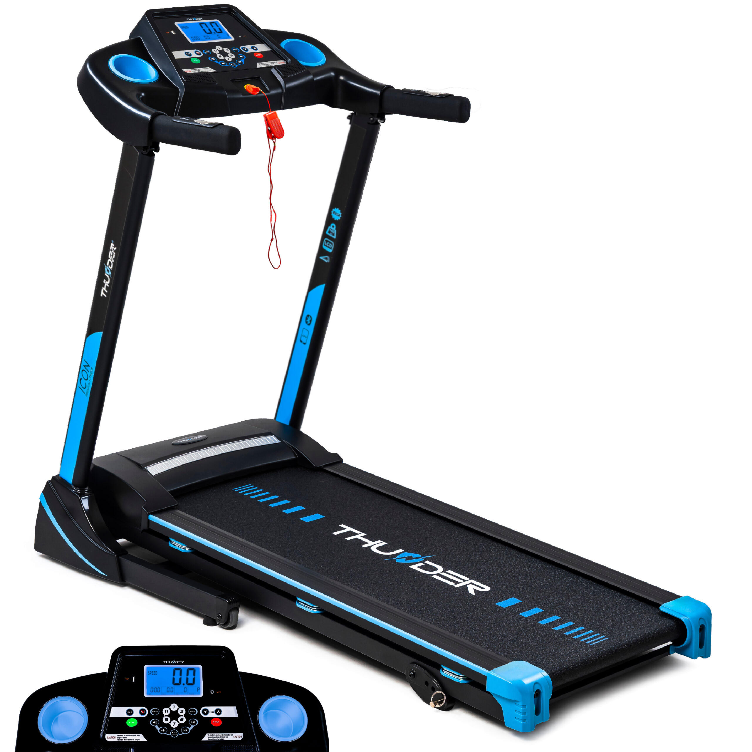 THUNDER ICON blauwe loopband