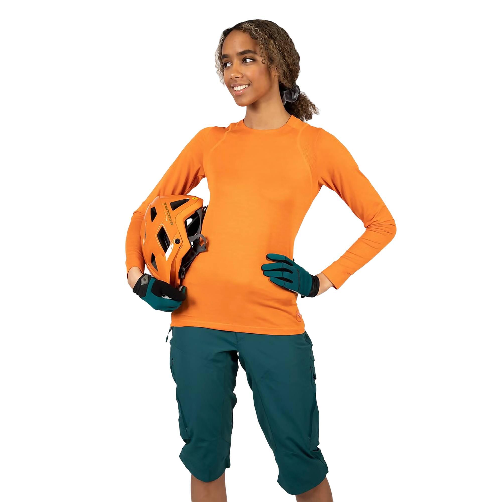 ENDURA Pantalones cortos de ciclismo Endura Hummvee 3/4 para mujer