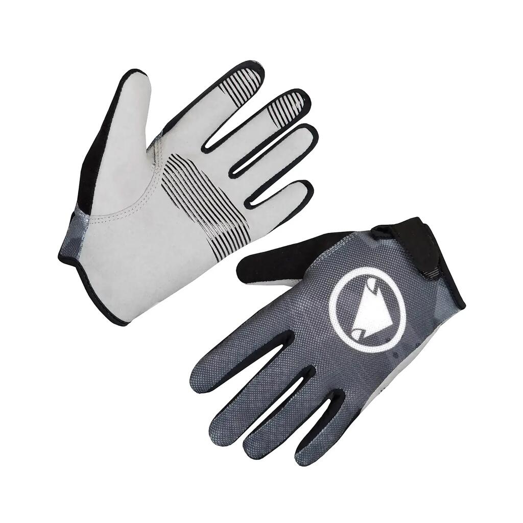 Endura Hummvee Camo Grey Children's Gloves
