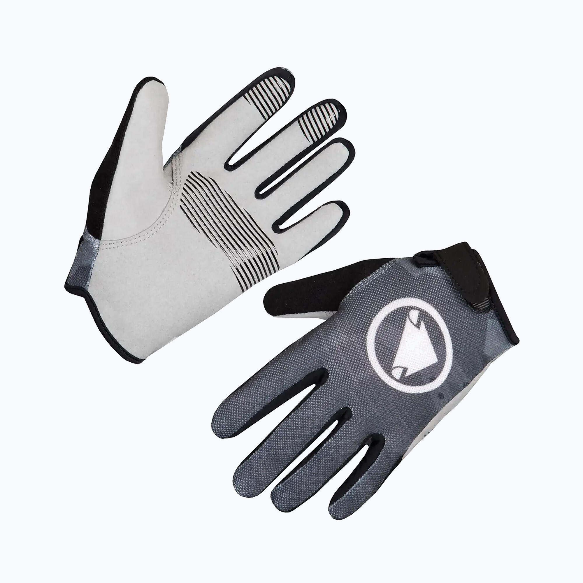 Guantes Endura Hummvee Camo Gris Niños 2/2