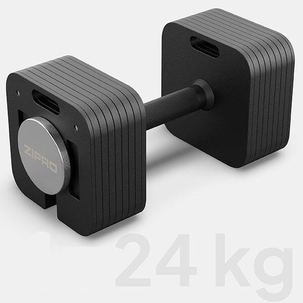 Kurzhantel mit einstellbarem Gewicht Zipro Square 24 kg 2/8