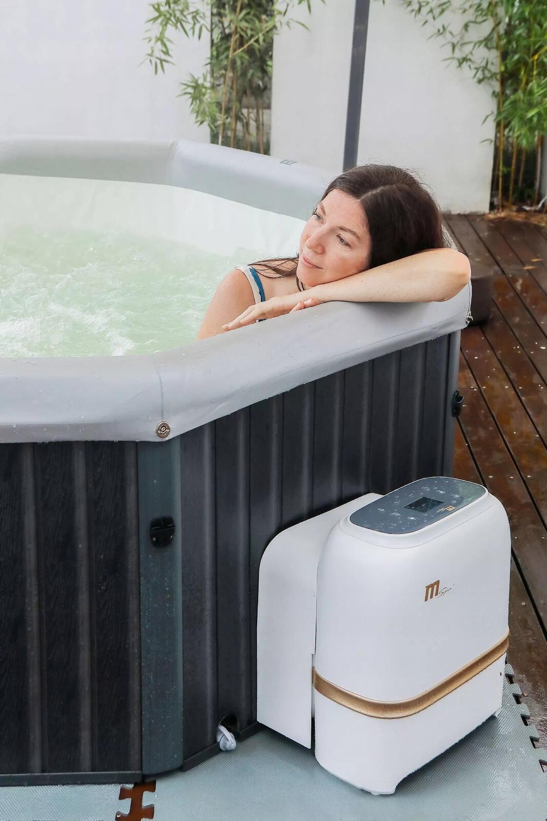 Dmuchana wanna z hydromasażem ogrodowa MSpa TUSCANY wi-fi 6 osób 1100 litrów 5/7