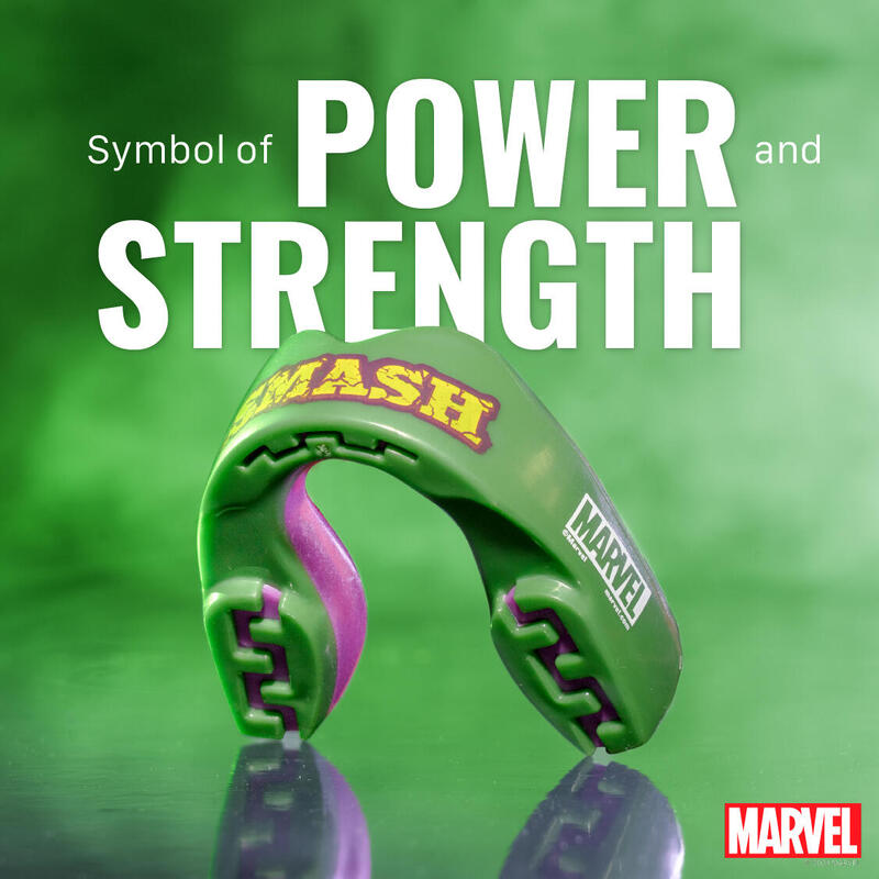 Protège dents Marvel pour enfant SafeJawz Hulk