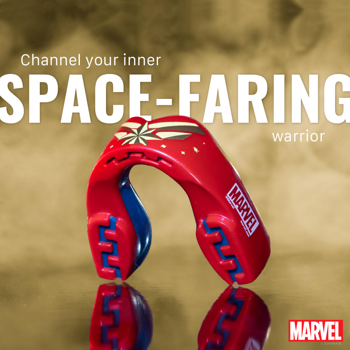 Marvel Captain Marvel Sport Protège-Dents 6/7