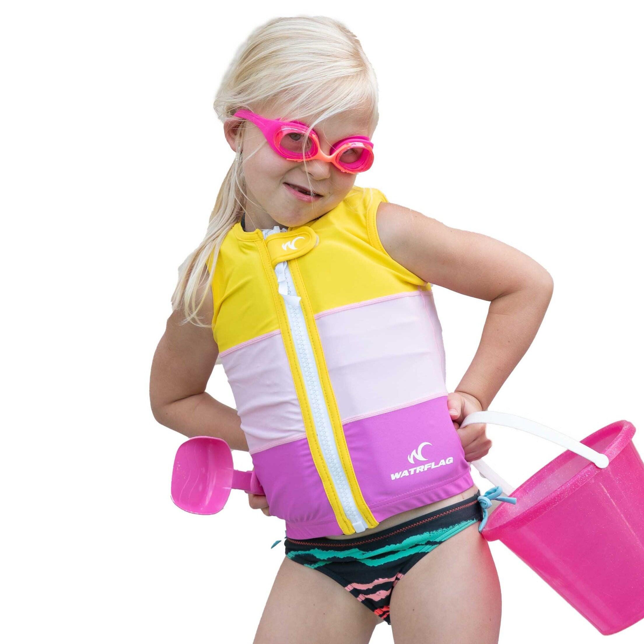 WATRFLAG Gilet piscina SWIMVEST Cannes - bambini - resistente ai raggi UV - Neoprene