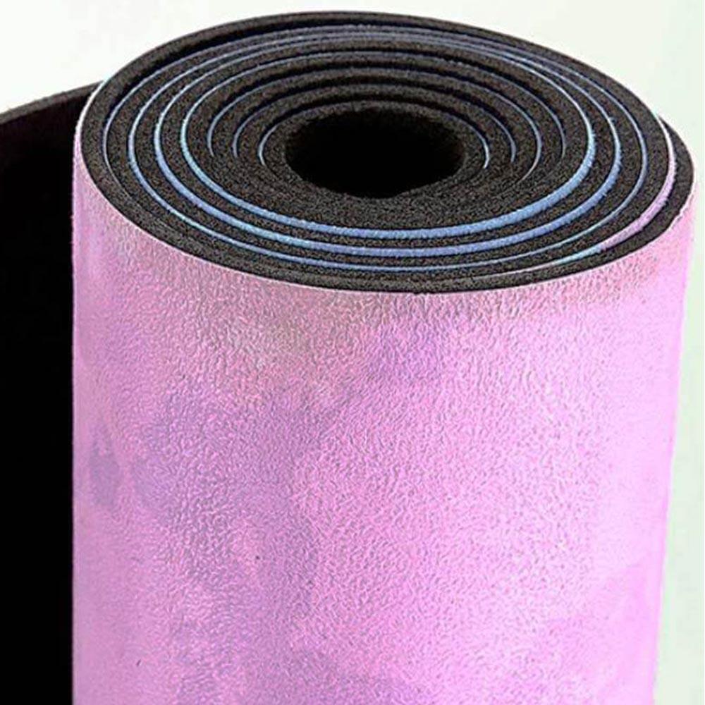 Tapete de yoga caucho natural y microfibra 5mm x 68cm x 1,83m elefante 4/7