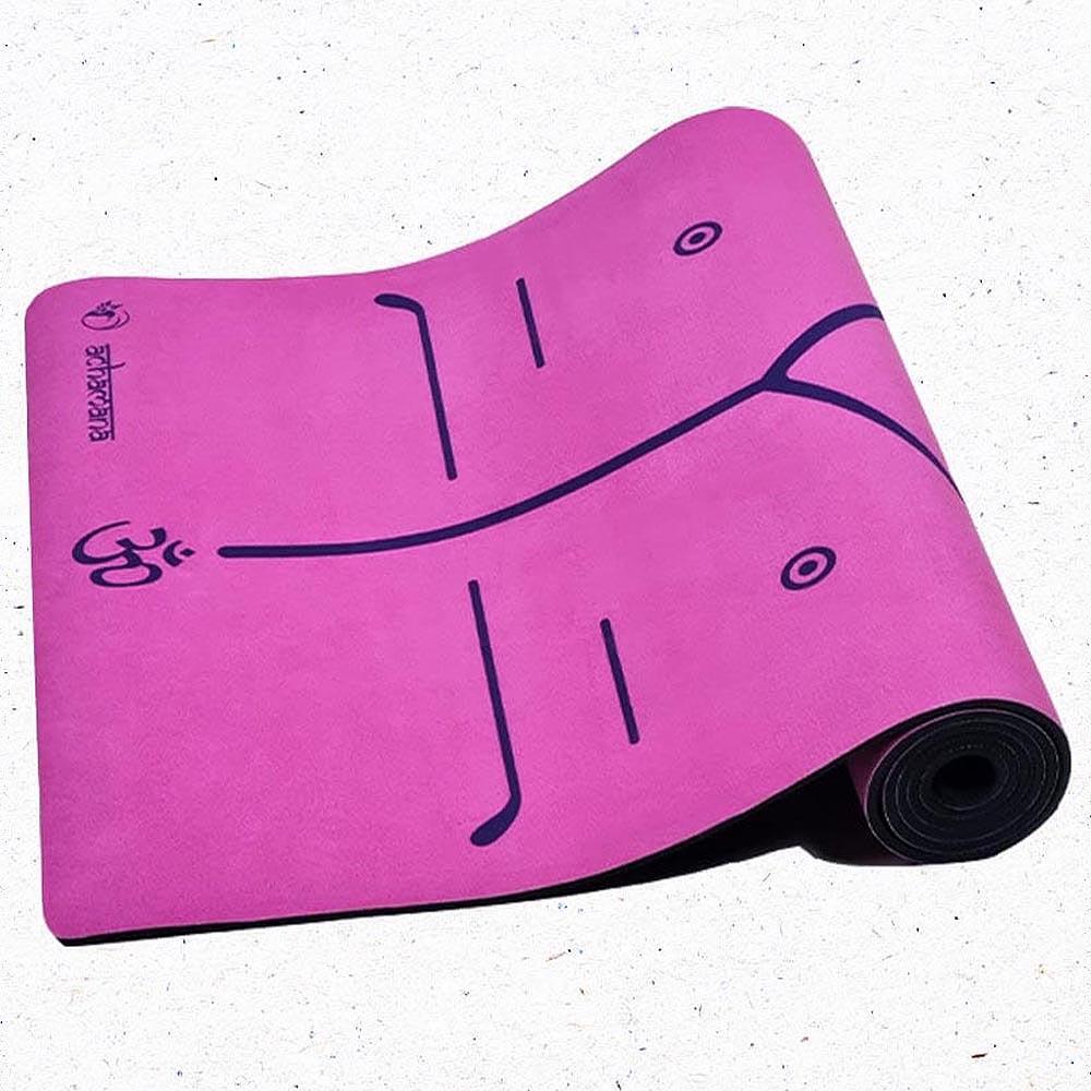 Tappetino yoga, nuovo concetto 3 strati, 6mmx68cmx1,83m Segnapunti 4/6