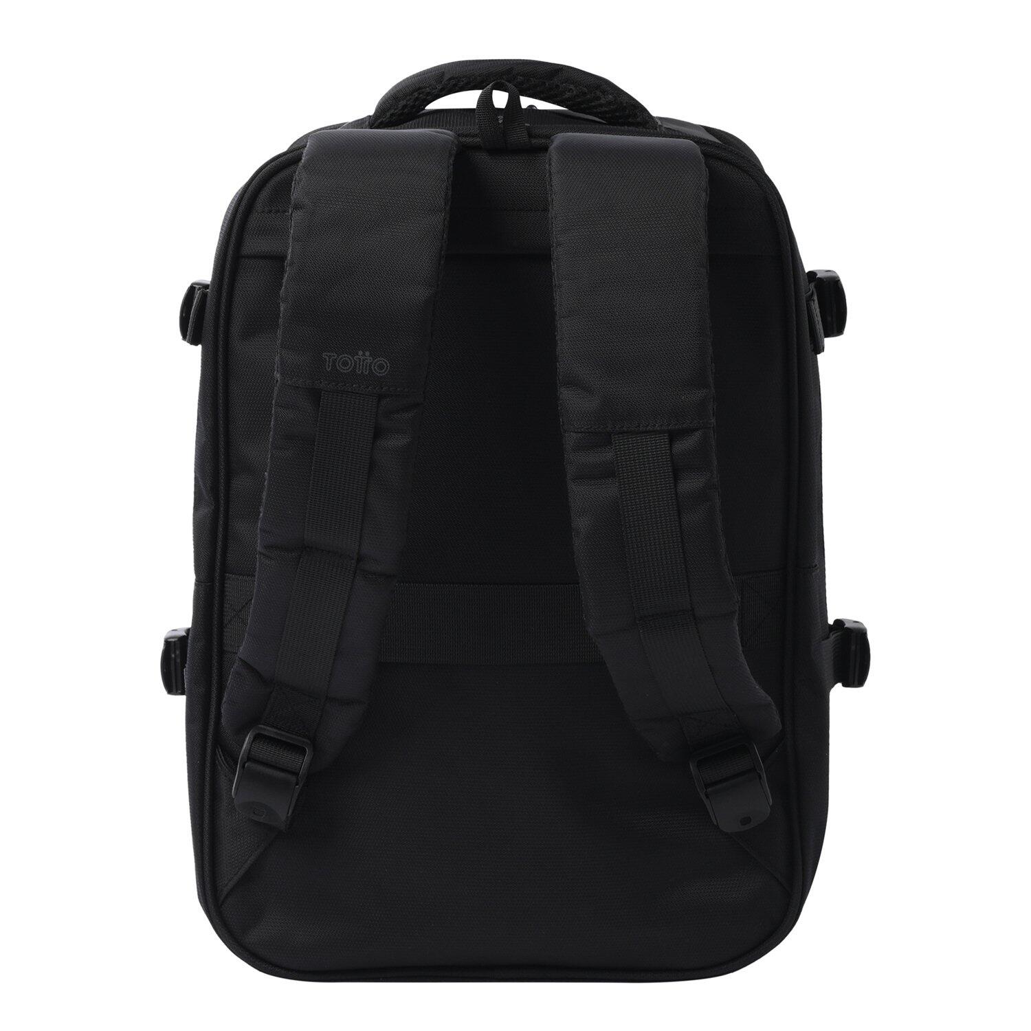 Totto Mochila viaje Trip  -Dimensiones:32 x 45 x 16 cm-Material: poliester 2/5
