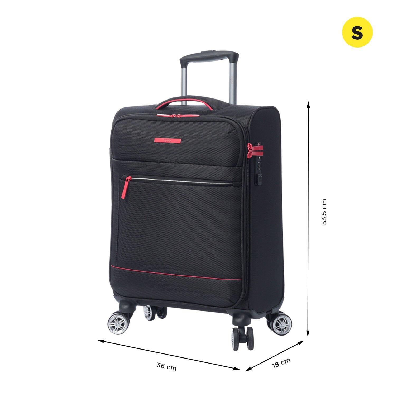 Totto Maleta de cabina Liviana S Negro Poliéster 36 x53.5 x18 cm 2/5