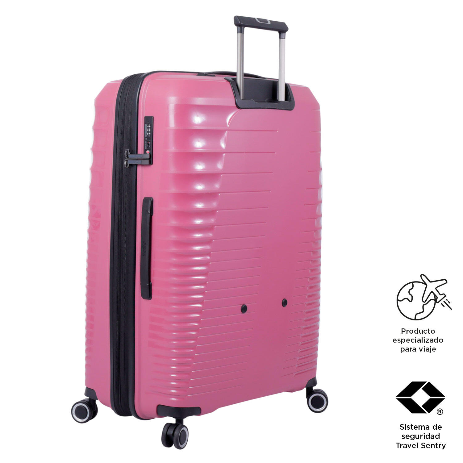 Totto Maleta grande Traveler Deco Rose Polipropileno 51.5 x 76.5 x 35.5 cm 5/5