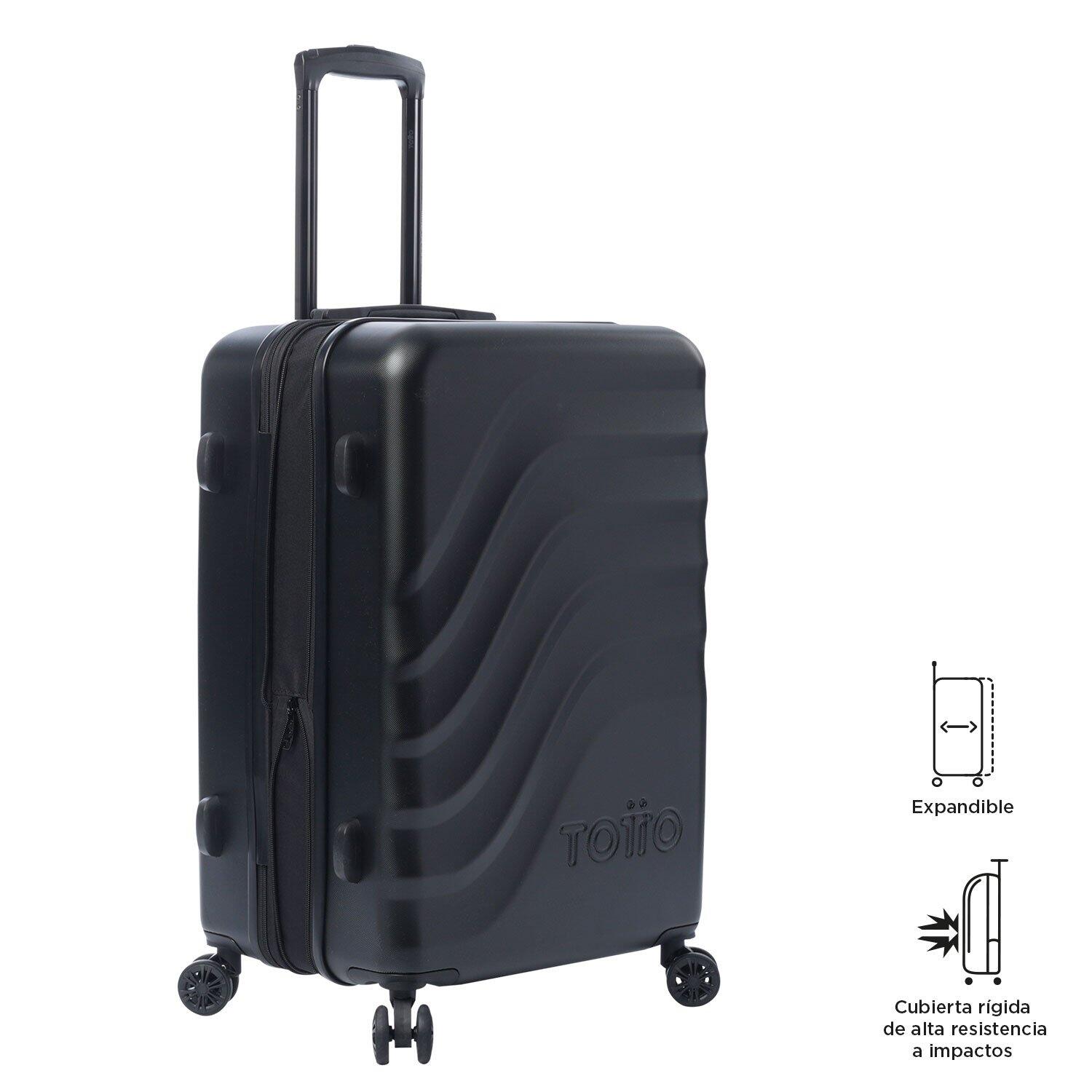 Totto  Maleta Bazy+ M - Montana Grape Negro Mediano 4/5