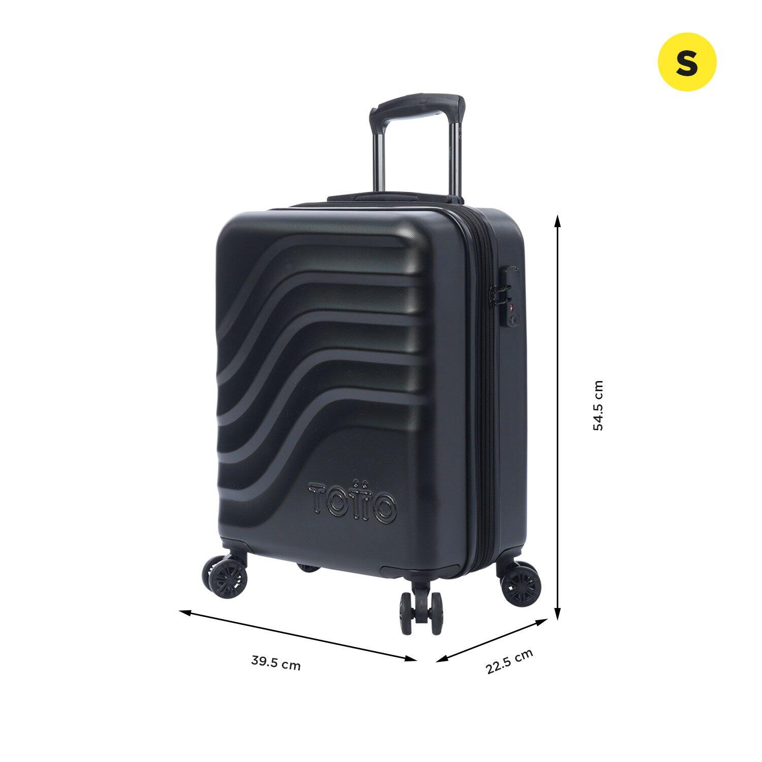 Totto Maleta de cabina Bazy+ S Negro Policarbonato 39.5 x54.5 x22.5 cm 2/5