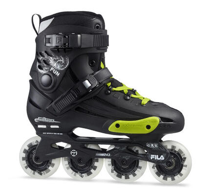 Patines Fila NRK Fun negro/amarillo/magenta T44