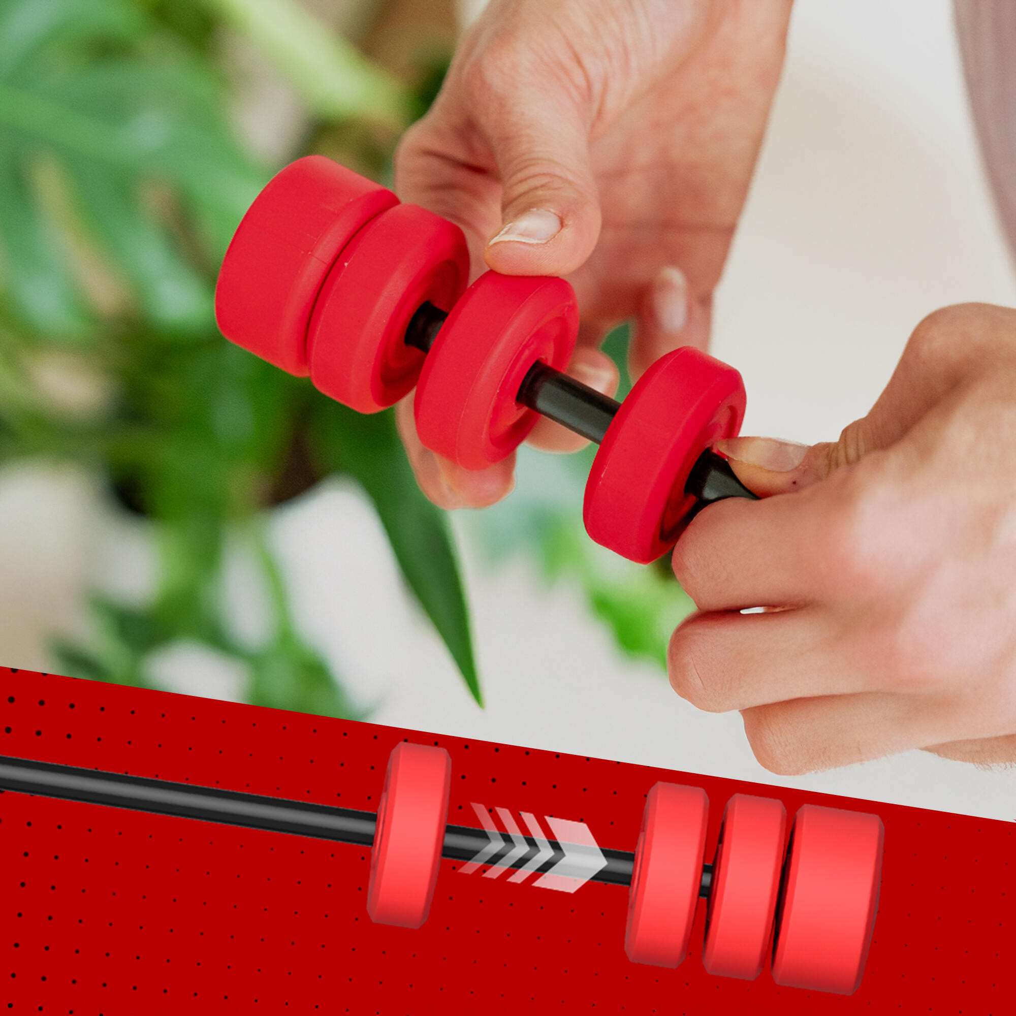 Schwingstab – Allenamento con vibrazioni, impugnatura ergonomica e tonificazione 4/7