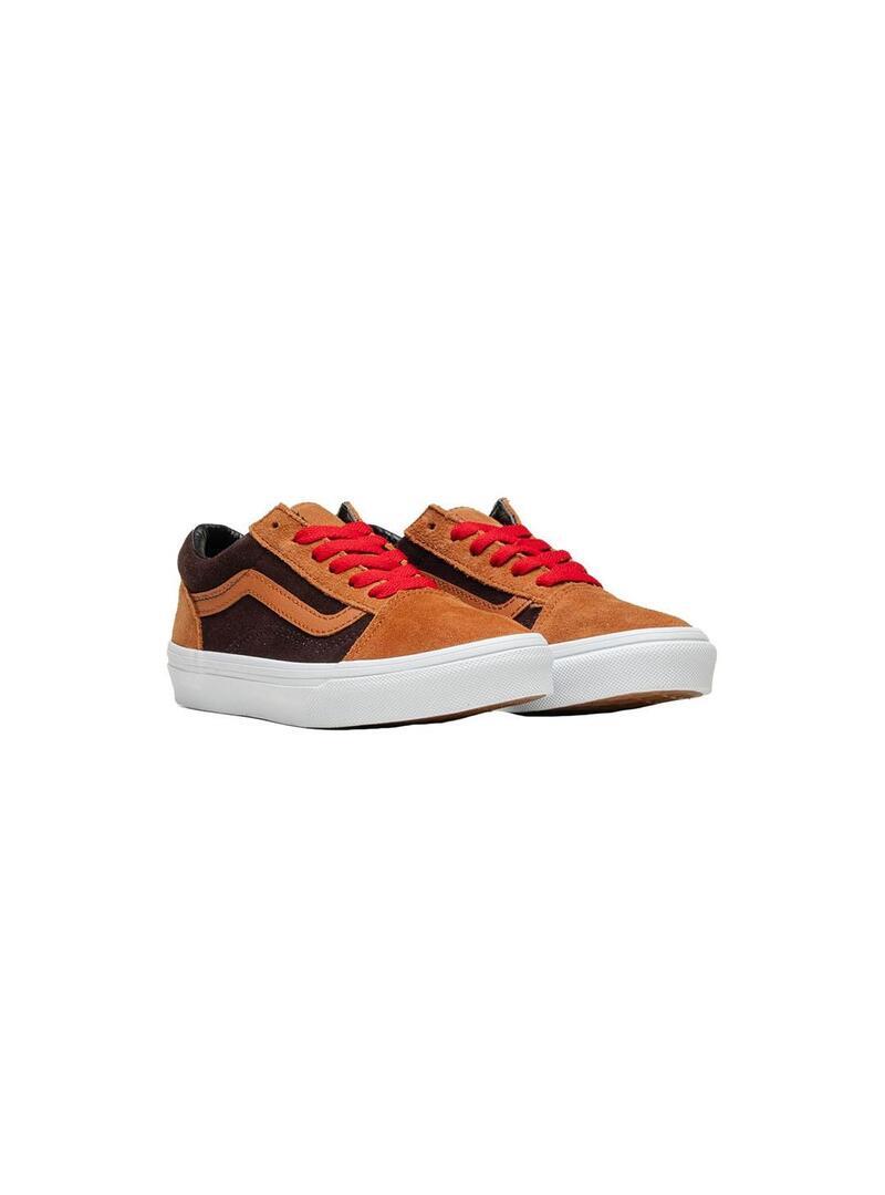 Chaussure pour enfant Vans Old Skool Marron 3/4