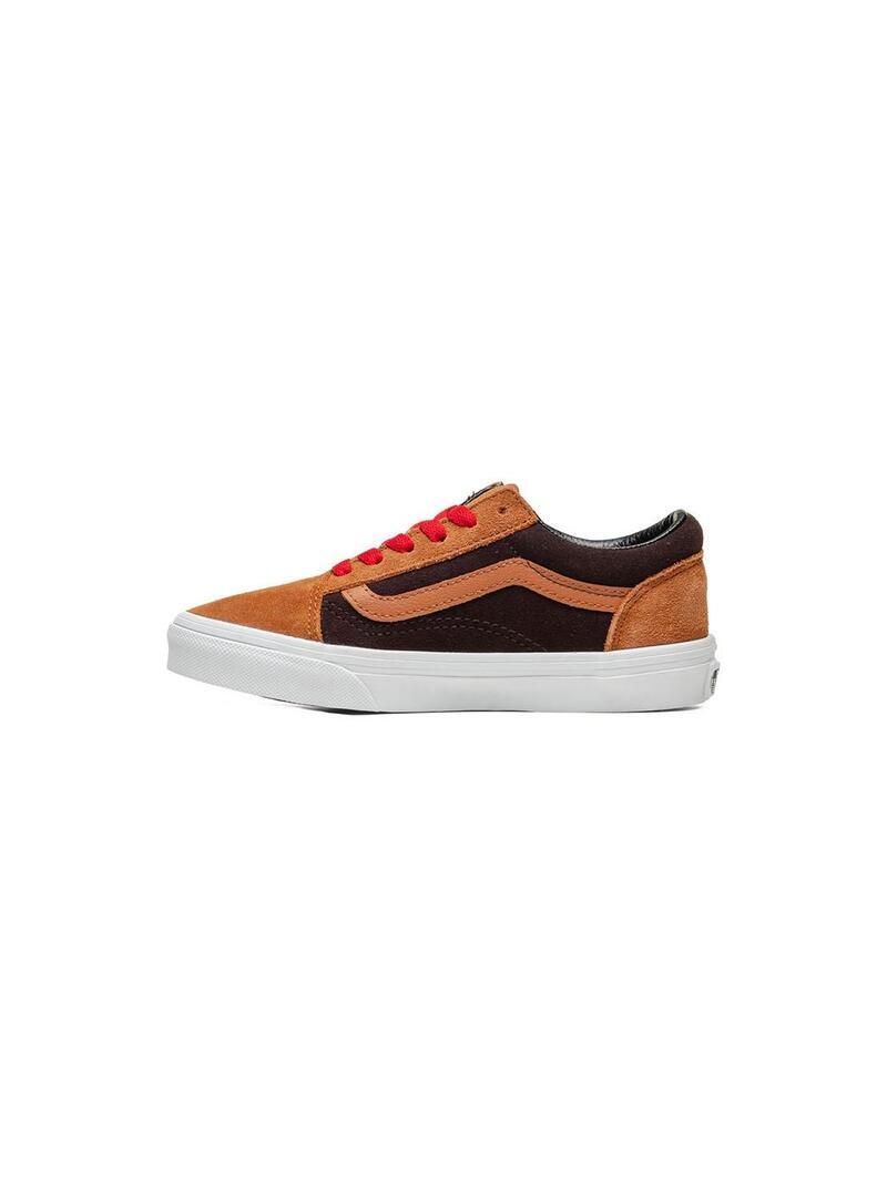Chaussure pour enfant Vans Old Skool Marron 2/4
