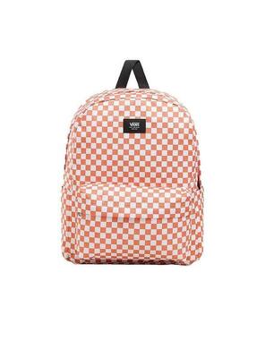 Mochila Vans Old skool check Naranja