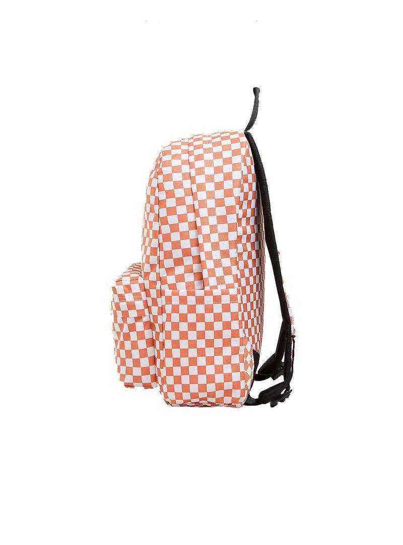 Mochila Vans Old skool check Naranja 4/5