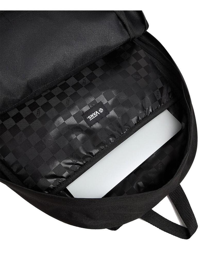Plecak szkolny Vans Old Skool Classic Backpack Black Czarny - VN000H4WBLK1 4/7