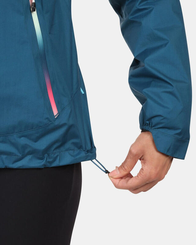 Chaqueta impermeable HURRICANE-W mujer KILPI Azul oscuro 4/7