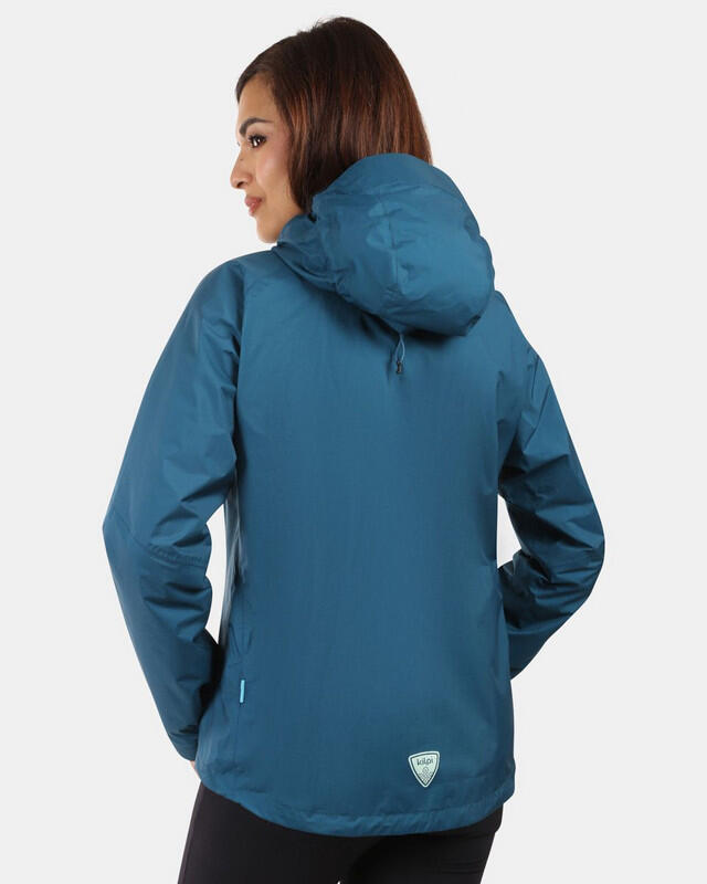 Chaqueta impermeable HURRICANE-W mujer KILPI Azul oscuro 2/7