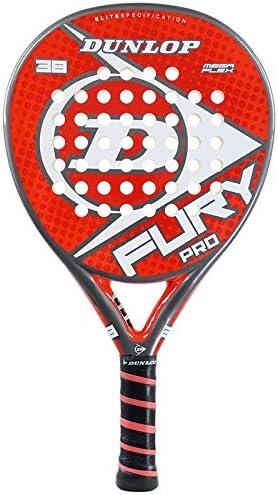 Pack 2 Palas Padel Dunlop Fury (Naranja, Roja) + Bote Dunlop Padel Pro 2/4