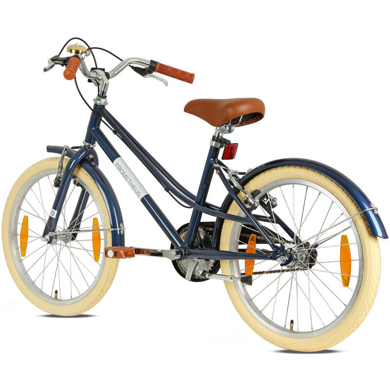 Vélo enfant 20 pouces dès 6 - 7 ans – Rétro/Vintage, frein V-Brake & béquille
