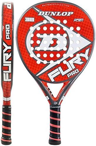 Pala Padel Dunlop Fury Pro, Rojal, 360-375 gr 2/4