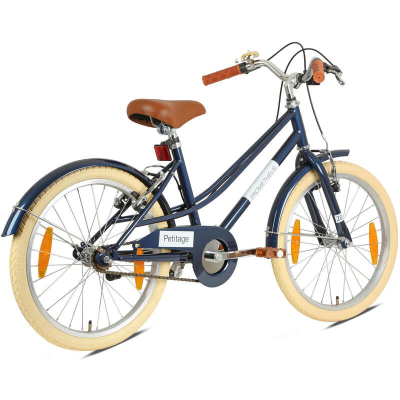 Vélo enfant 20 pouces dès 6 - 7 ans – Rétro/Vintage, frein V-Brake & béquille
