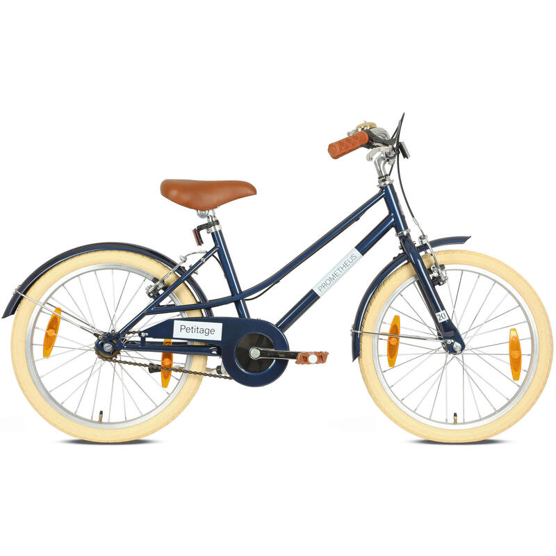 Vélo enfant 20 pouces dès 6 - 7 ans – Rétro/Vintage, frein V-Brake & béquille