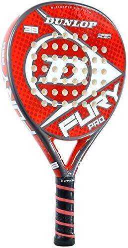 Pala Padel Dunlop Fury Pro, Rojal, 360-375 gr 3/4