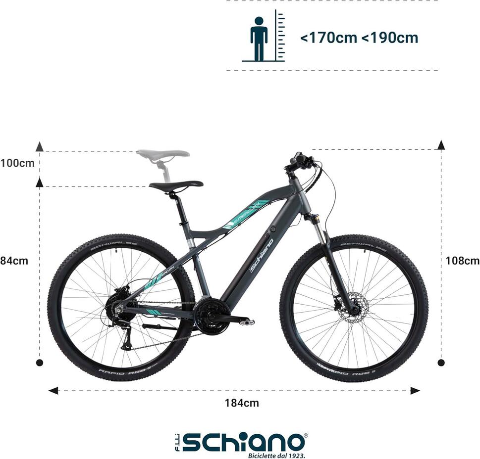 Rower elektryczny górski E-Mercury Elektro-MTB 29