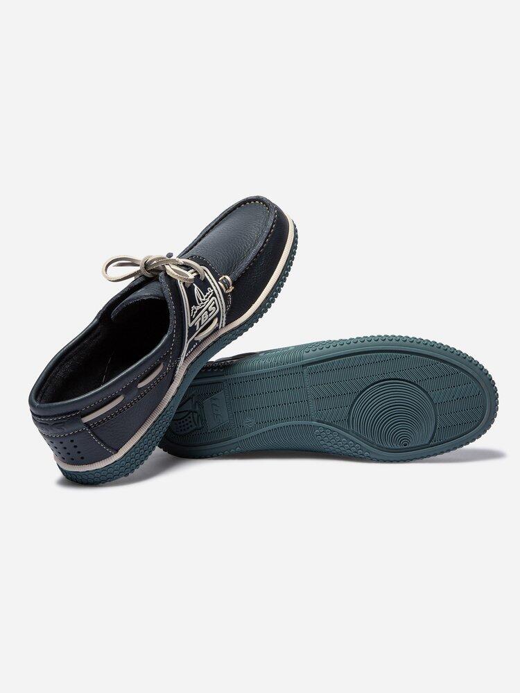 Chaussures bateau Homme 1973 - GLOBEK Marine / Chambray 4/4