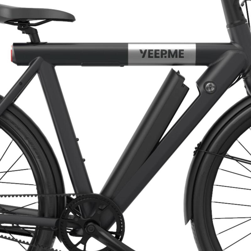 Vélo électrique DAY SPORT Cargo Noir 28'' 80km 460Wh Courroie, PB AV+AR